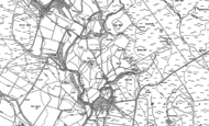 Old Map of Greenhaugh, 1896