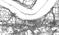 Old Map of Greenhithe, 1895