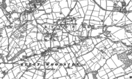 Old Map of Greenside, 1914 - 1915