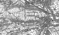 Old Map of Greetland, 1892 - 1893