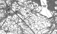 Old Map of Grimeford Village, 1892