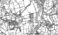 Old Map of Grimley, 1884