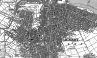 Old Map of Grimsby, 1887