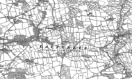 Old Map of Grimscott, 1905