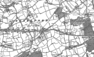 Old Map of Guarlford, 1884 - 1885
