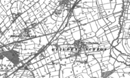 Old Map of Guilden Sutton, 1897 - 1898