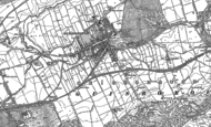 Old Map of Guisborough, 1893