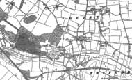 Old Map of Guist, 1885