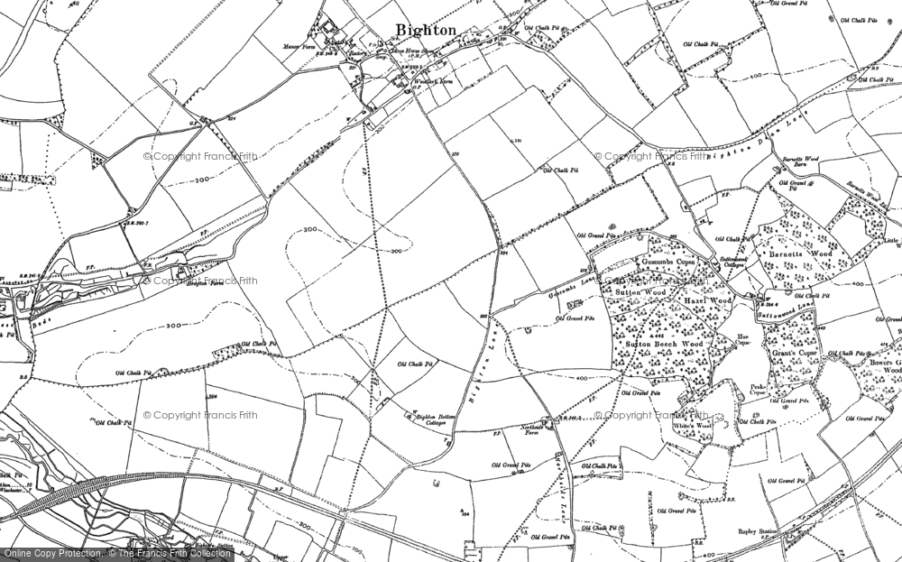 Old Map of Gundleton, 1894 - 1895 in 1894