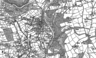 Old Map of Gunnislake, 1905