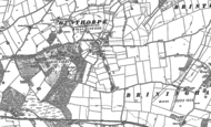 Old Map of Gunthorpe, 1885