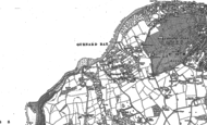 Old Map of Gurnard, 1896