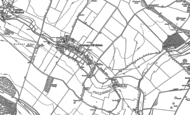Old Map of Gussage All Saints, 1886 - 1900