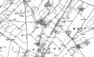 Old Map of Guston, 1906