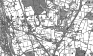 Old Map of Gwersyllt, 1898 - 1909