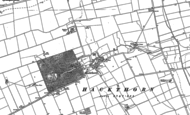 Old Map of Hackthorn, 1885