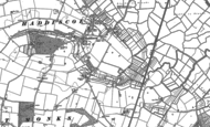 Old Map of Haddiscoe, 1884