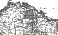 Old Map of Hagginton Hill, 1886 - 1903