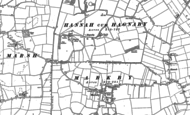 Old Map of Hagnaby, 1887 - 1905