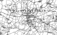 Old Map of Hagworthingham, 1887