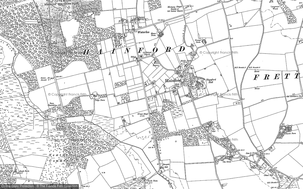 Hainford, 1882 - 1885