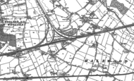 Old Map of Halewood, 1894 - 1905