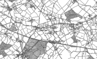 Old Map of Halfway House, 1881 - 1901