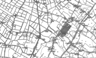 Old Map of Halsall, 1892