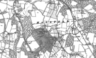 Old Map of Halstead, 1895 - 1907