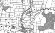 Old Map of Haltham, 1887