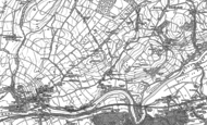 Old Map of Halton Green, 1910