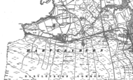 Old Map of Halton Lea Gate, 1895