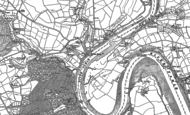 Old Map of Halton Quay, 1882 - 1905