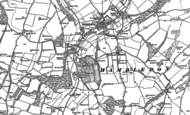 Old Map of Hambledon, 1895