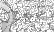 Old Map of Hambleton, 1909 - 1910