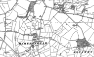 Old Map of Hameringham, 1887