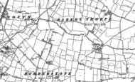Old Map of Hamilton, 1884 - 1885