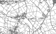 Old Map of Hampton Poyle, 1898