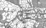 Old Map of Hamsterley, 1915 - 1916
