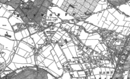 Old Map of Hanworth, 1894 - 1913