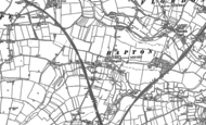 Old Map of Hapton, 1881 - 1882