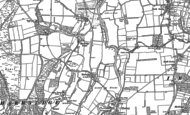 Old Map of Harbridge, 1907
