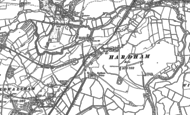 Old Map of Hardham, 1895 - 1896