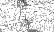 Old Map of Hardwick, 1898