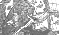 Old Map of Hardwick Village, 1884 - 1897