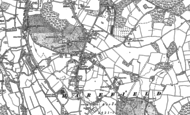 Old Map of Harefield, 1913 - 1935