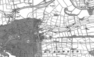 Old Map of Harewood, 1888 - 1892