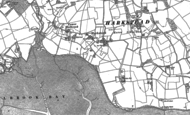 Old Map of Harkstead, 1881 - 1902