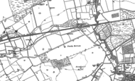Old Map of Harling Road, 1882