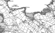 Old Map of Harlyn, 1880 - 1905